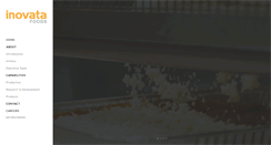 Desktop Screenshot of inovatafoods.com
